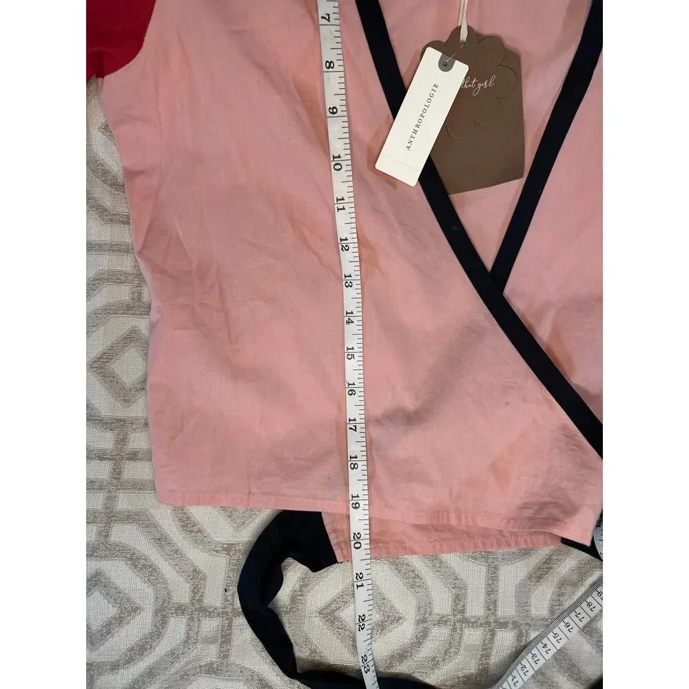Anthropologie Forever That Girl Colorblocked Wrap Top size‎ XS boho chic - Picture 5 of 8